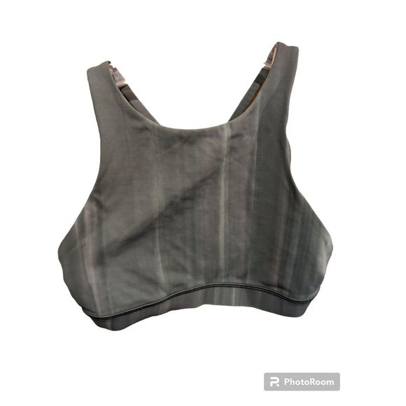 Lululemon‎ Sports Bra Grey  Cross Cross Back Small - Picture 1 of 2
